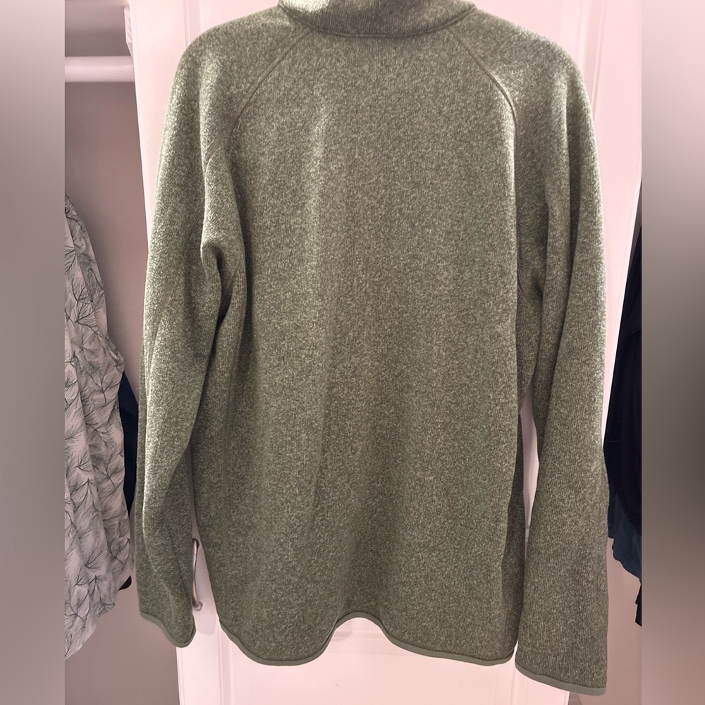 Patagonia Men's Zip-Up Sweater in Forest Green - Picture 2 of 8